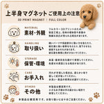 【フルカラーマグネット】上半身5㎝ - ちょこんとフィギュア