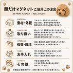 【フルカラーマグネット】顔だけ5㎝ - ちょこんとフィギュア