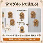 【フルカラーマグネット】上半身5㎝ - ちょこんとフィギュア